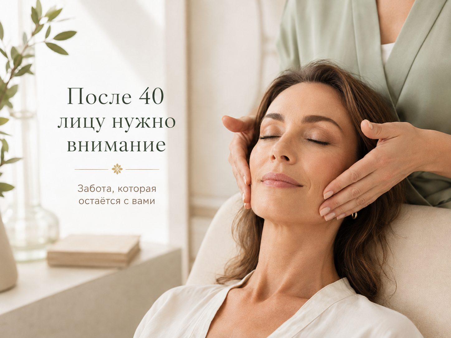 Массаж лица после 40: почему заботиться о лице лучше регулярно